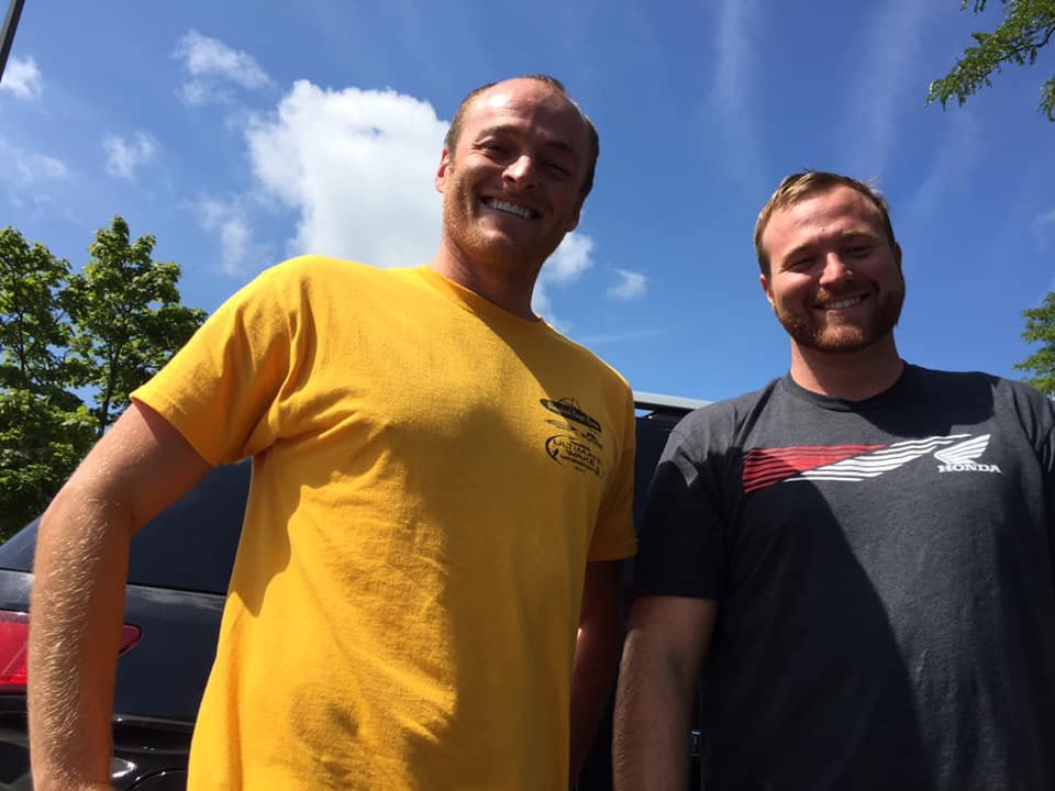 Jon and Rob, the brothers behind Door County Moped Rentals